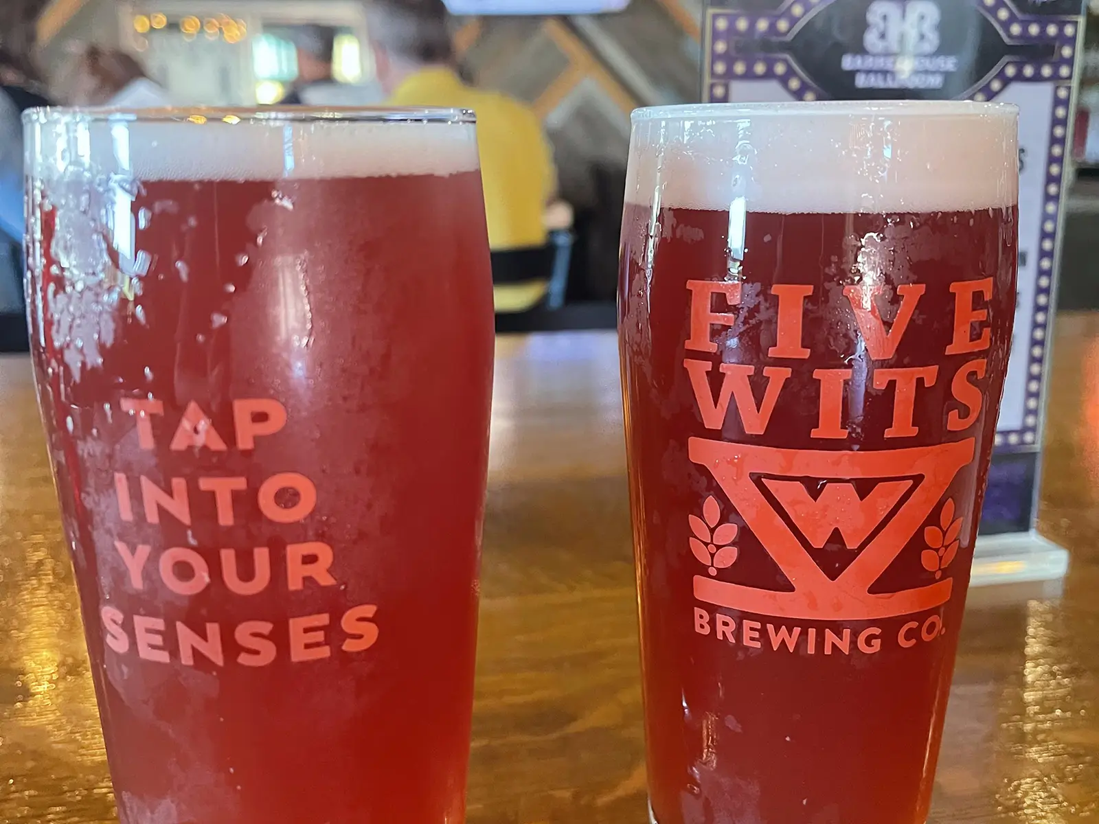 Beers from Five Wits Brewing in Chattanooga TN