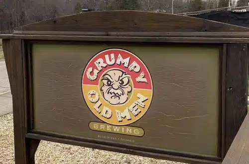 Grumpy Old Men Brewing in Blue Ridge Georgia - Trails & Tap