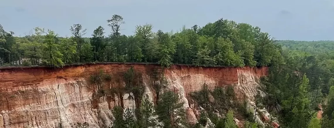 Providence Canyon State Park in Georgia - Trails and Tap