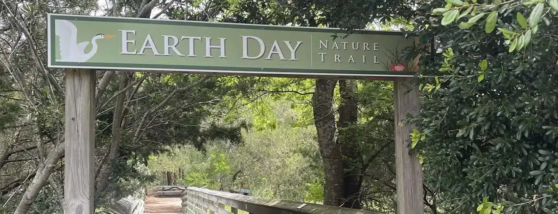 Earth Day Nature Trail in Brunswick Georgia - Trails & Tap
