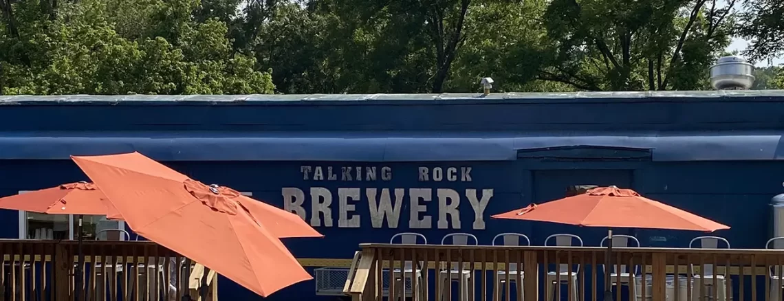 Talking Rock Brewery in Talking Rock Georgia - Trails & Tap