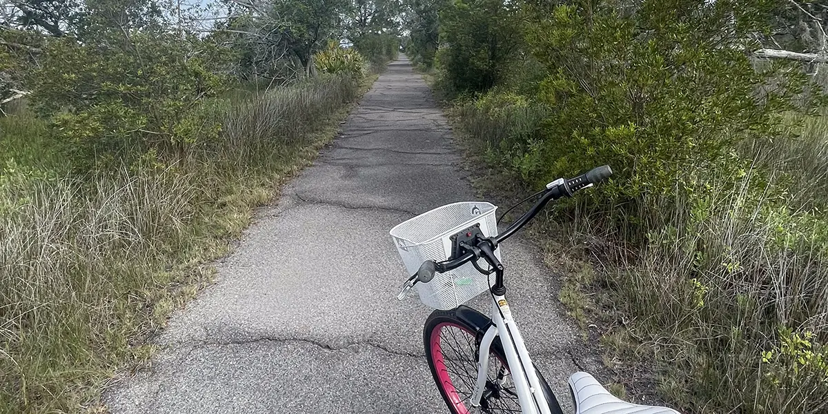 Biking and walking trails at Jekyll Island - Trails and Tap