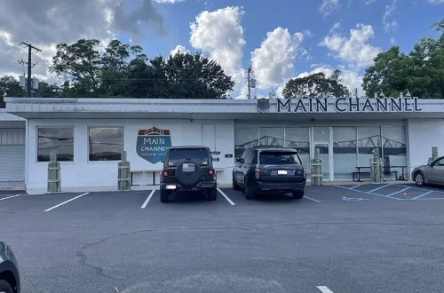 Entrance to Main Channel Brewing