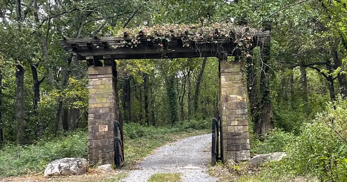 House o' Dreams Trail at Berry College near Rome Georgia