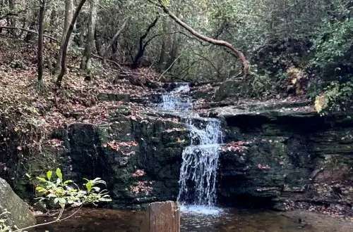 Cascade Falls at F.D. Roosevelt State Park in Georgia